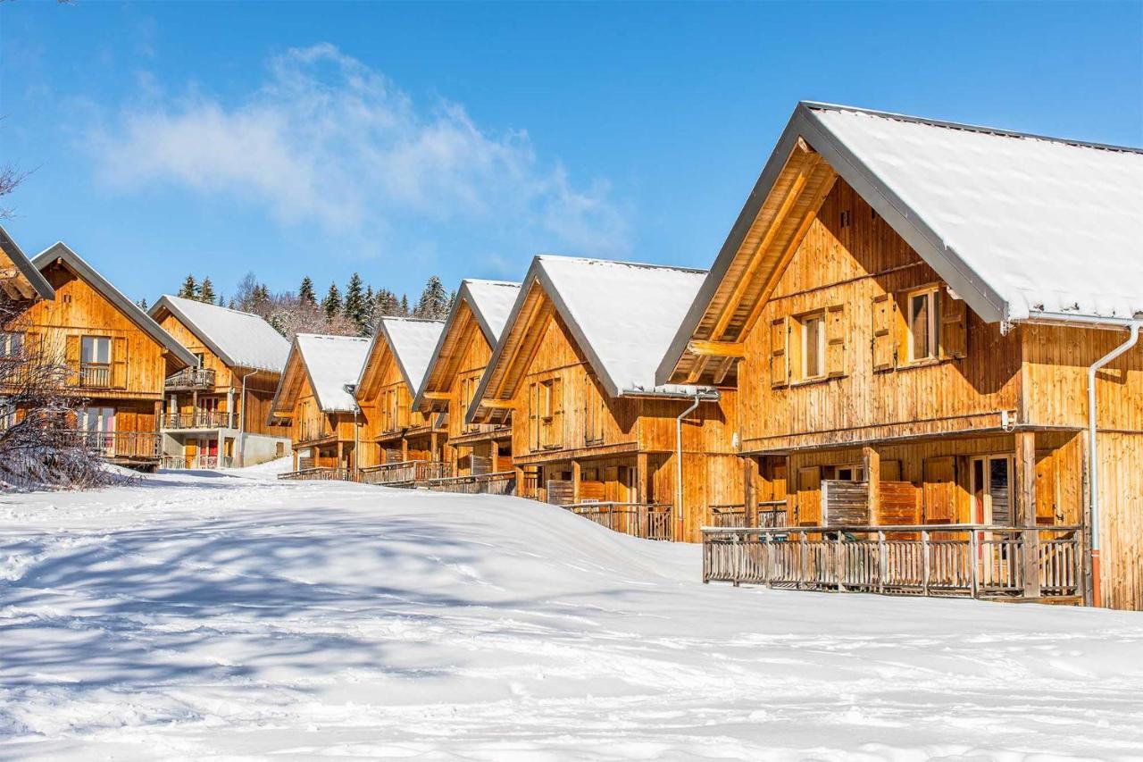 Madame Vacances Les Chalets Du Berger La Féclaz Exterior foto