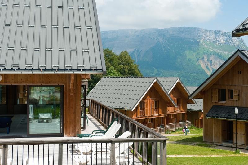 Madame Vacances Les Chalets Du Berger La Féclaz Exterior foto